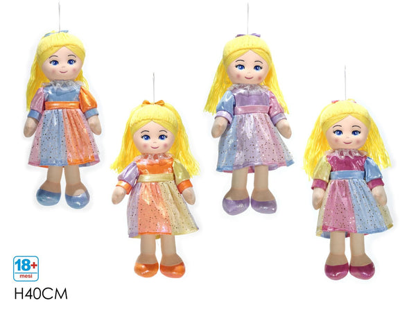 BAMBOLA PEZZA PRINCIPESSA CM.40