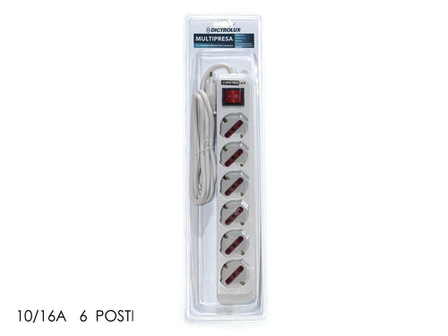 CIABATTA MULTIPRESA 6 POSTI