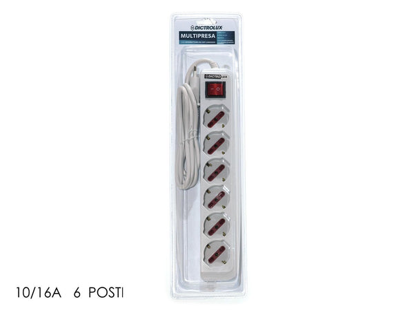 CIABATTA MULTIPRESA 6 POSTI