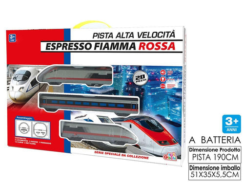 TRENO ESPRESSO FIAMMA ROSSA