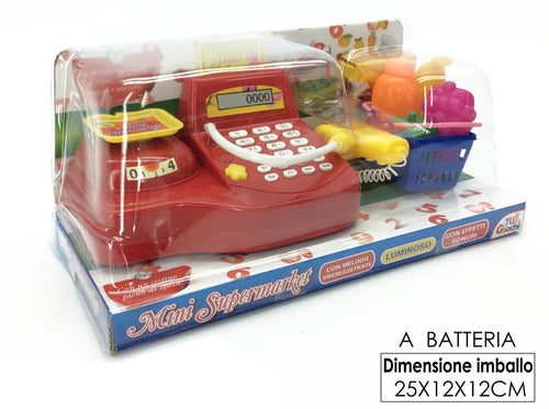 REGISTRATORE DI CASSA MINI SUPERMARKET