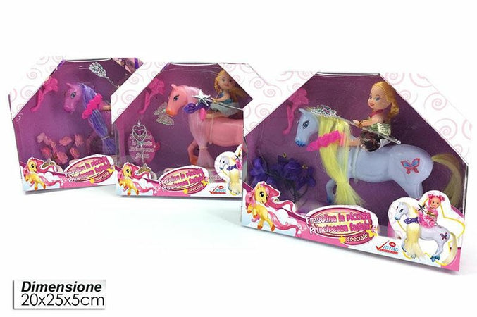PONY C/BAMBOLA FRAGOLINA