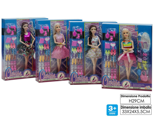 BAMBOLA CLARISSA ALLA MODA