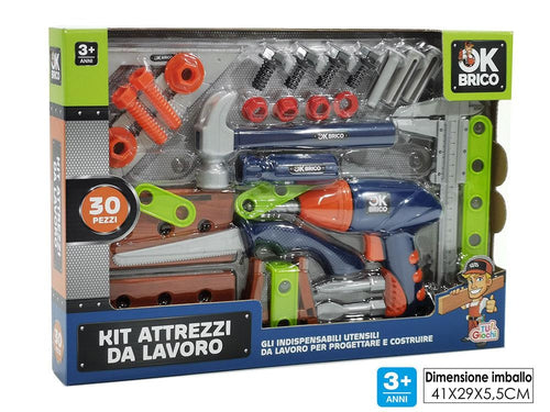 KIT ATTREZZI DA LAVORO 14 PZ