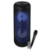 Cassa party karma hps t252bl diffusore amplificato nero e blu