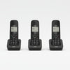 Brondi gala trio telefono dect nero identificatore di chiamata - BROGALATRIOBK