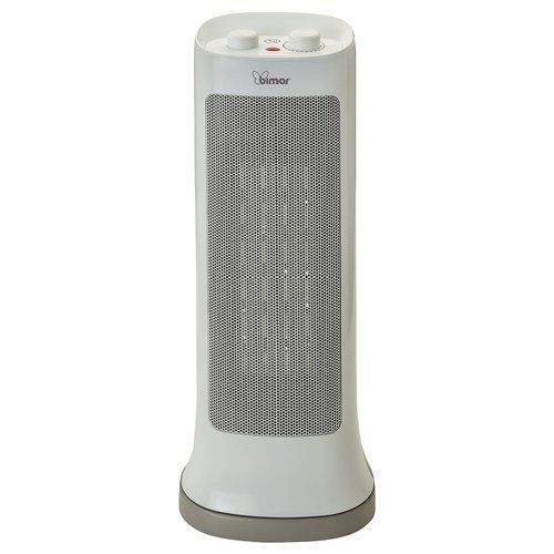 Termoventilatore bimar hp110 ptc fan heater white e grey