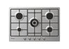 Candy classic chw74wtx acciaio inox da incasso 75 cm gas 5 fornello(i) - 33801980