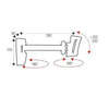 Amom06077 - staffa 2 snodi inclin 200x100 staffa 2 snodi inclin 200x100 - amom06077 - amom06077 - AMOM06077