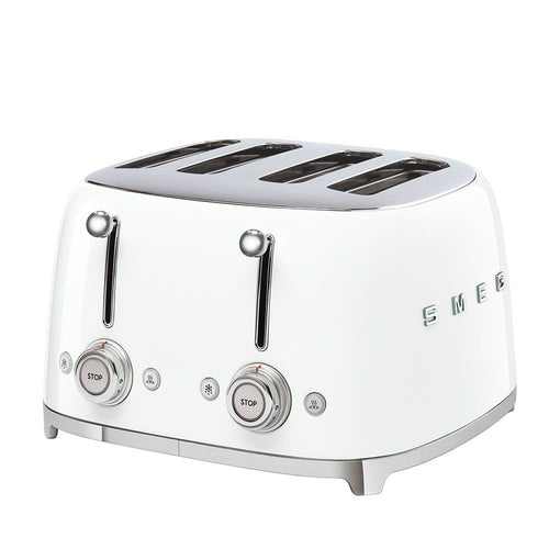 Smeg toaster 4x4 50�style white tsf03wheu - 8017709263409