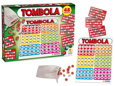 TOMBOLA 48 CARTELLE CON FINESTRELLE APRIBILI
