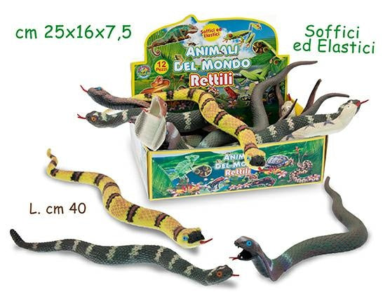 12 SERPENTI MORBIDI