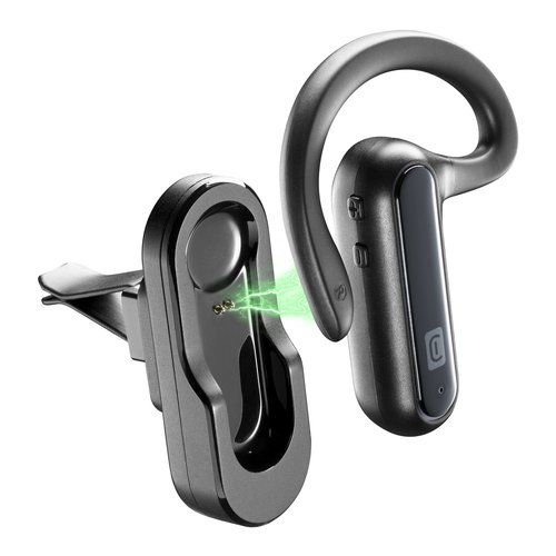 Auricolari microfono bluetooth cellular line btcarflatk car flat black