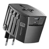 Cellularline world travel charger adattatore da viaggio multispina con porta usb-a ed usb-c - WTACHARGER20WK