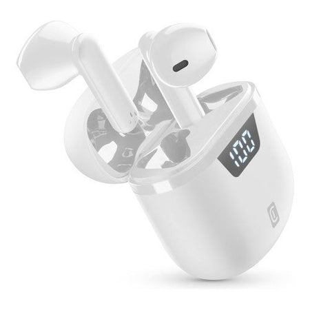 Cellularline seek pro auricolari senza fili con custodia di ricarica - BTSEEKPROTWSW