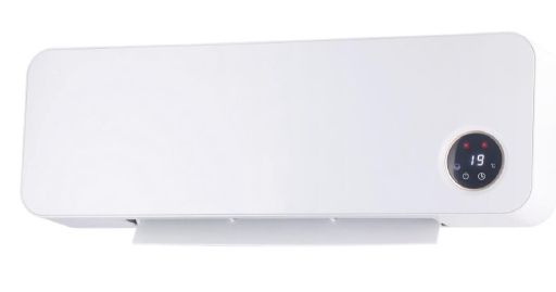 Zephir termoconvettore ceramicoparete 2000w telecom. bianco zmw3023b