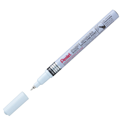 Marcatore Paint Mfp10 - Bianco Pentel Punta Conica Extra Fine
