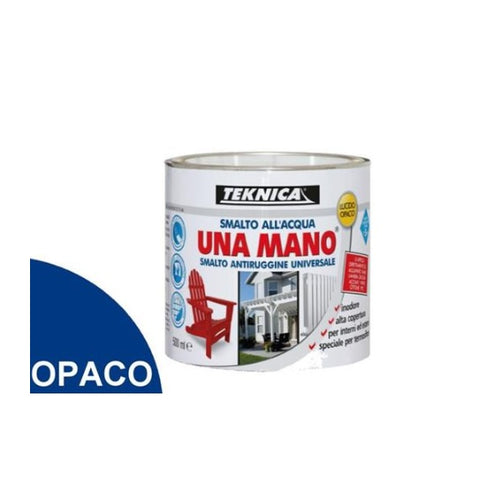 TEKNICA - UNAMANO SMALTO ALL'ACQUA 125ML BLU OPACO