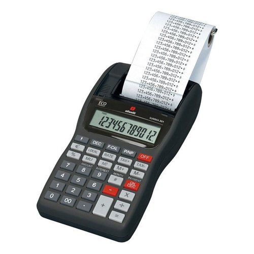 Calcolatrice scrivente summa 301 black - B3312