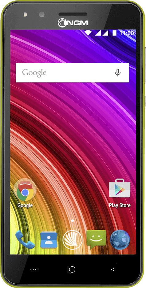 Ngm-mobile you color e507 plus 12,7 cm (5) 0,512 gb 8 gb doppia sim nero, lime 2000 mah - YC-E507PLUS/LIME