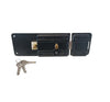 WELKA - FERROGLIETTO APPLICARE 6 MANDATE CILINDRO MM50 ENTRATA MM50 DX, DIM : 25 x 10 x 5 cm