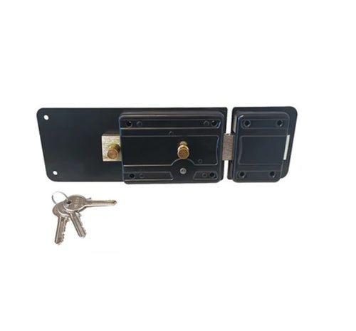 WELKA - FERROGLIETTO APPLICARE 6 MANDATE CILINDRO MM50 ENTRATA MM50 DX, DIM : 25 x 10 x 5 cm