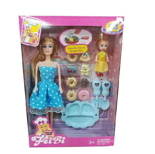 BAMBOLA CON FIGLIA FEI BI