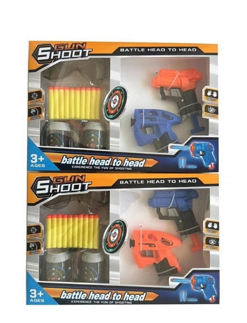 2 PISTOLE SHOOT GUN C/ACC