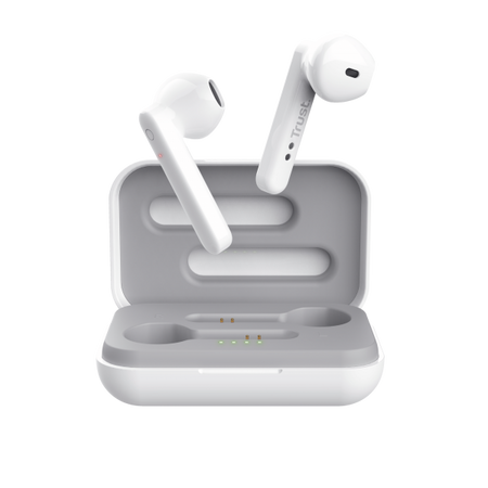 TRUST PRIMO TOUCH (23783) - AURICOLARI WIRELESS BLUETOOTH 5.0 - BIANCO