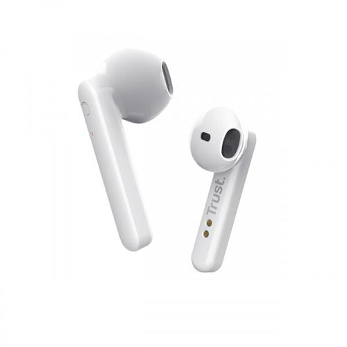 TRUST PRIMO TOUCH (23783) - AURICOLARI WIRELESS BLUETOOTH 5.0 - BIANCO
