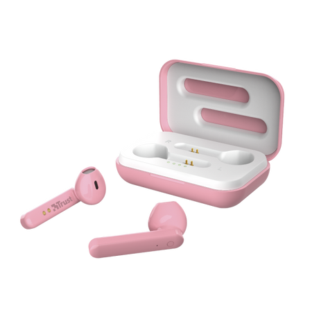 TRUST PRIMO TOUCH (23782) - AURICOLARI WIRELESS BLUETOOTH 5.0 - ROSA