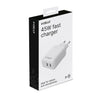 Travel charger 2 usb-c 45w - TC2USBC45WWH