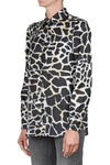 MALIPARMI Maliparmi - Camicia - 460728 - Nero/Giallo da donna