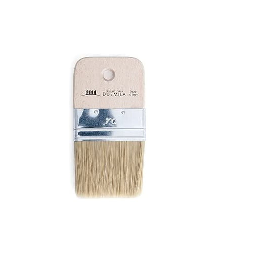 PENNELLIFICIO 2000 - Pennello Spalter per Effetti Decorativi, Pennello Piatto, Effetto Venature Legno, 7 cm 