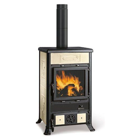 Stufa legna nordica 7017606 rossella r1 5.0 liberty panna