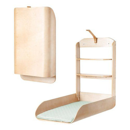 Fasciatoio italbaby 070 5500 wally pieghevole da parete naturale