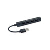HUB USB 2.0 4 PORTE BK 4*USB A