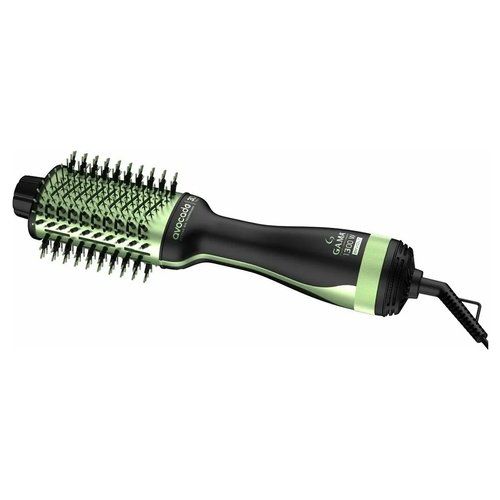 Ga.ma spazzola avocado 3d, tecnologia con oli essenziali di avocado e macadamia, tecnologia 3d therapy, anti crespo e doppie punte, ion technology, per capelli lisci, luminosi e più forti, 1100 w, 3 temperature, cavo girevole - GH4002
