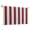 Tenda da sole biacchi t1372028/e a rullo riga bordeaux - T1372028 E
