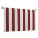 Tenda da sole biacchi t1372028/e a rullo riga bordeaux - T1372028 E