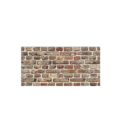 POLIMARK - PLASTONDA LASTRA POLIPROPILENEEFFETTO DECORATIVO DECOR MURO 50X100 CM 3 COD. 8015