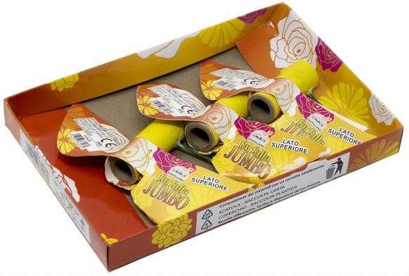 Pnp Buste Buste Regalo 35x50 50 buste regalo in ppl metal lucido 35x50+5cm rosso