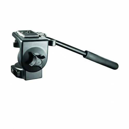 Manfrotto micro fluid video head + qrcp treppiede nero - 128RC