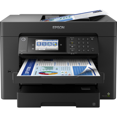 Stampante Multifunzione Epson Workforce WF-7840DTWF - Ink-jet A3 - Stampante / fotocopiatrice / scanner / Fax - Vel. fino a 25 Ipm - ADF - Usb, Lan, WiFi