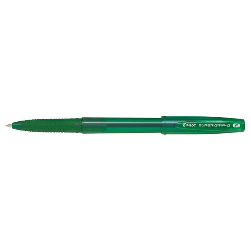 Penna A Sfera Supergrip G Con Cappuccio Punta 0,7Mm Verde Pilot