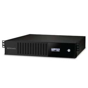 Ups atlantis a03-hp1201-rc 1200va (720w) server rack-2u sinewave line interactive con avr boost e buck lcd 6*iec sw contr. incl.