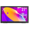 Monitor atlantis touch led 27 wide a05-t27a-vhdm 1920x1080 8ms 1000:1 2x2w mm vga hdmi dp 10 tocchi vesa