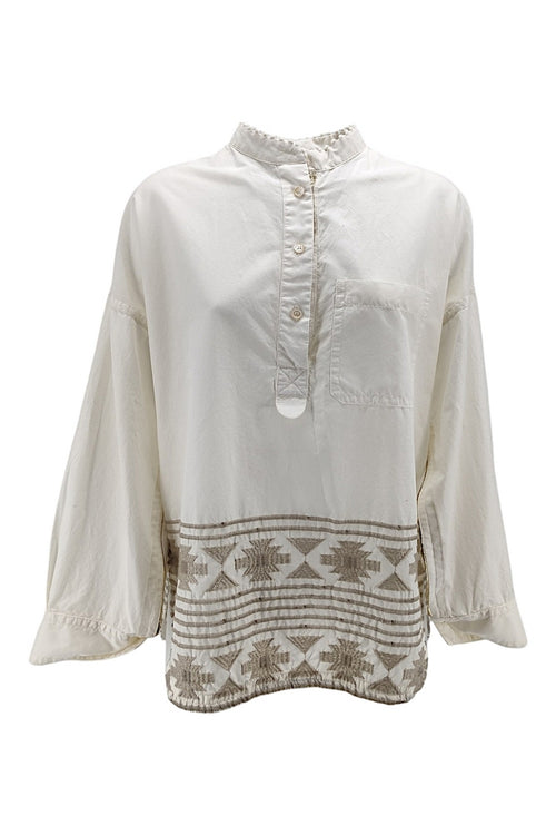 Bazar Deluxe Camicie Avorio da donna