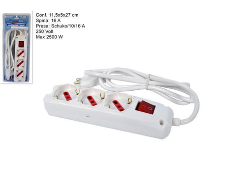 CIABATTA ELETTRICA 3 POSTI SHUKO