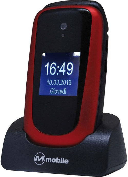 Mediacom m-mmfduo1 cellulare 6,1 cm (2.4) 91 g nero, rosso